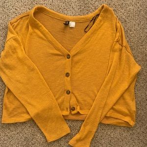 H&M Divided Long Sleeve Button Up Cardigan